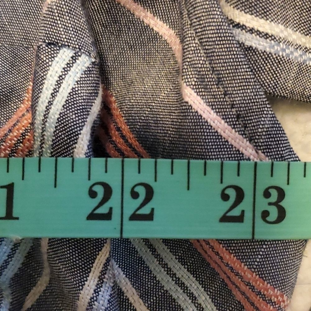 Sandra Darren Striped rayon maxi dress - Picture 8 of 9